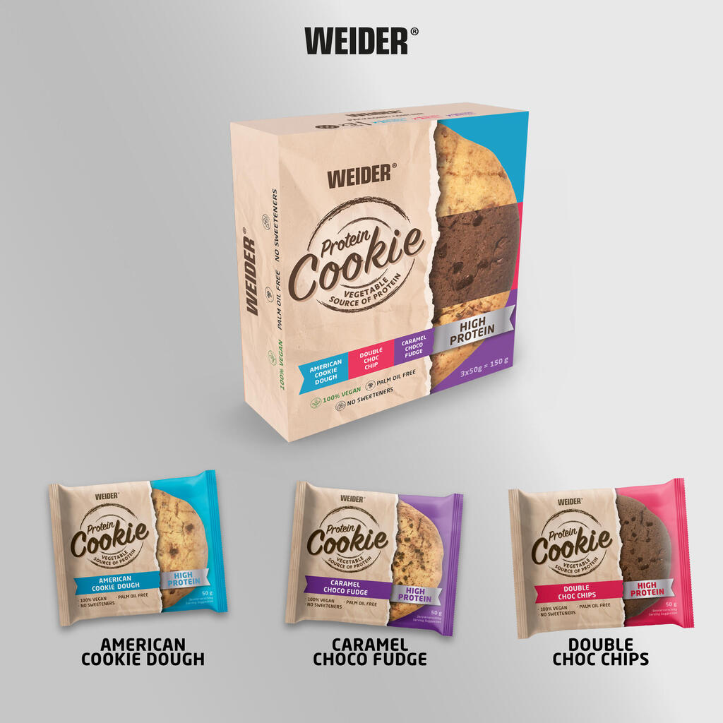 Cookie Mix 3 × 50 g - Weider 